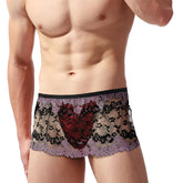 Lace Skirted Sissy Thong With High Waist